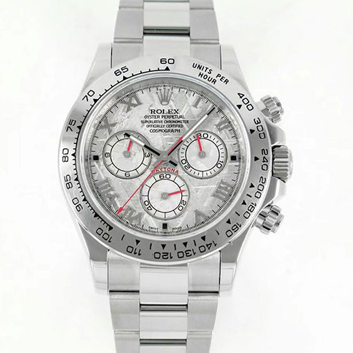 腕時計通販 ロレックスコピー116509-Meteorite コスモグラフ デイトナ 40mm メテオライト